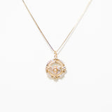 14K Diamond Bumble Bee Pendant Charm