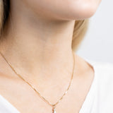 14K Peace Fingers Charm