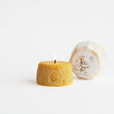 Blow Horn Cheese Beeswax Candle