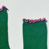 Ruffled Modal Socks
