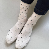 Polka Dot Sneaker Socks