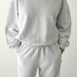 French Terry Core Sweatshirt - Icy Grey