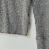 Pointelle Fundamental Tee - Melange Grey