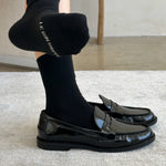 Sneaker Socks in True Black