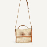 Ana Crossbody - Caramel Rattan