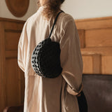 Woman wearing Audrey Bag - Oversized Knot