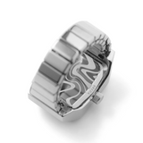 Breda x Dalmata Nocturne Time Ring - Silver