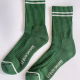 Boyfriend Socks Moss