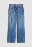 Flat image of Gillan Jeans in Mid Blue