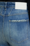 Back pocket on Hi - Sun Pants in Mid Blue