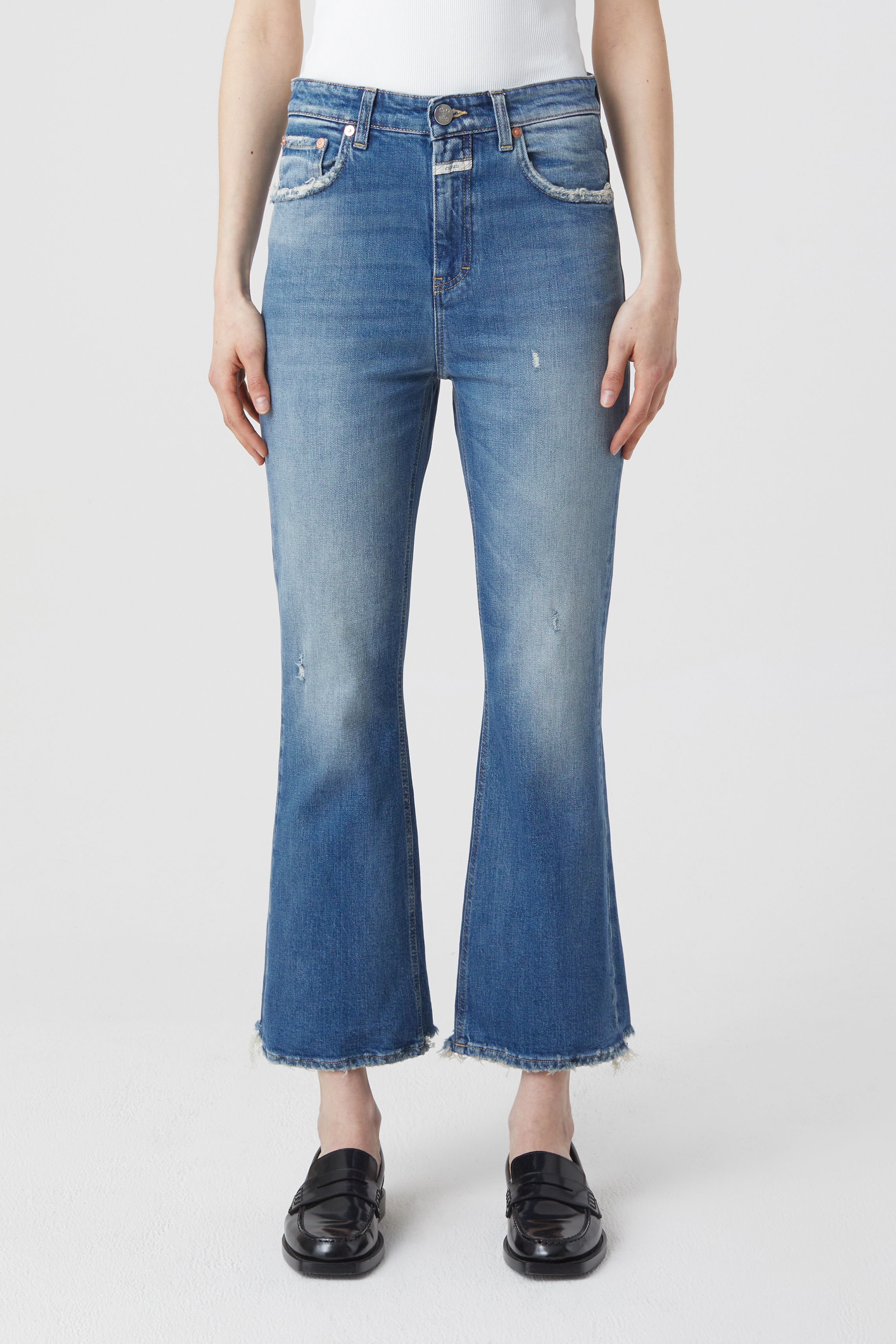 Hi - Sun Pants in Mid Blue