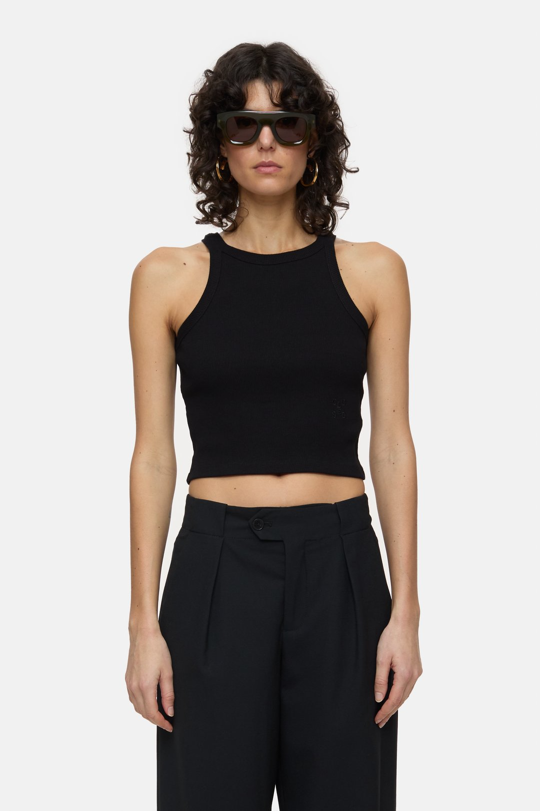 Racer Top - Black
