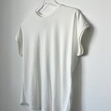 Ease Tee - Vintage White on hanger