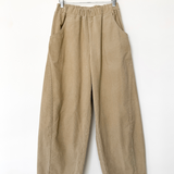 Corduroy Arc Pants - Khaki