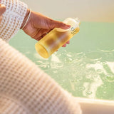 Vagus Nerve Bath Oil being used in bath tub