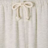close up view of string on the Everyday Joggers - Heather Grey