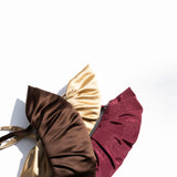 chocolate silk bag with other colors