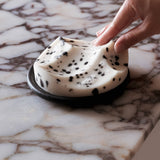 Erode Soap - White Grapefruit being used