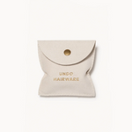 No. 1 Claw Clip Set - Avocado in pouch with button that the come in