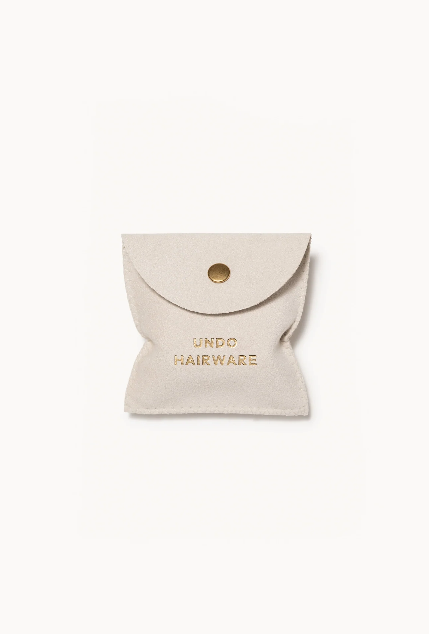 No. 1 Claw Clip Set - Avocado in pouch with button that the come in