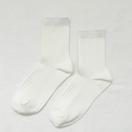 Her Socks in White