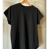 Ease Tee - True Black on hanger