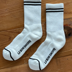 Boyfriend Socks white