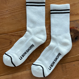 Boyfriend Socks white