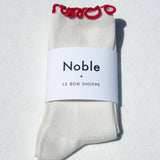 Ruffled Modal Socks