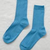 Her Socks in Blue Water