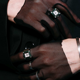 Breda x Dalmata Nocturne Time Ring - Silver