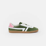 Leather Sneaker - Forest Green