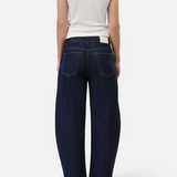 Jazzie Barrel Jeans - Dark Blue