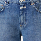 Jazzie Barrel Jeans - Mid Blue