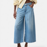 Lyna Wide Jeans - Light Blue
