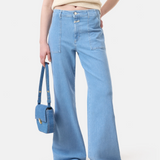 Aria Flared Jeans - Light Blue