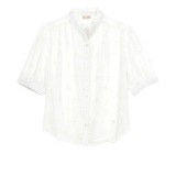 Frani Embroidered Top - White