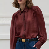 Florence Shirt - Rust