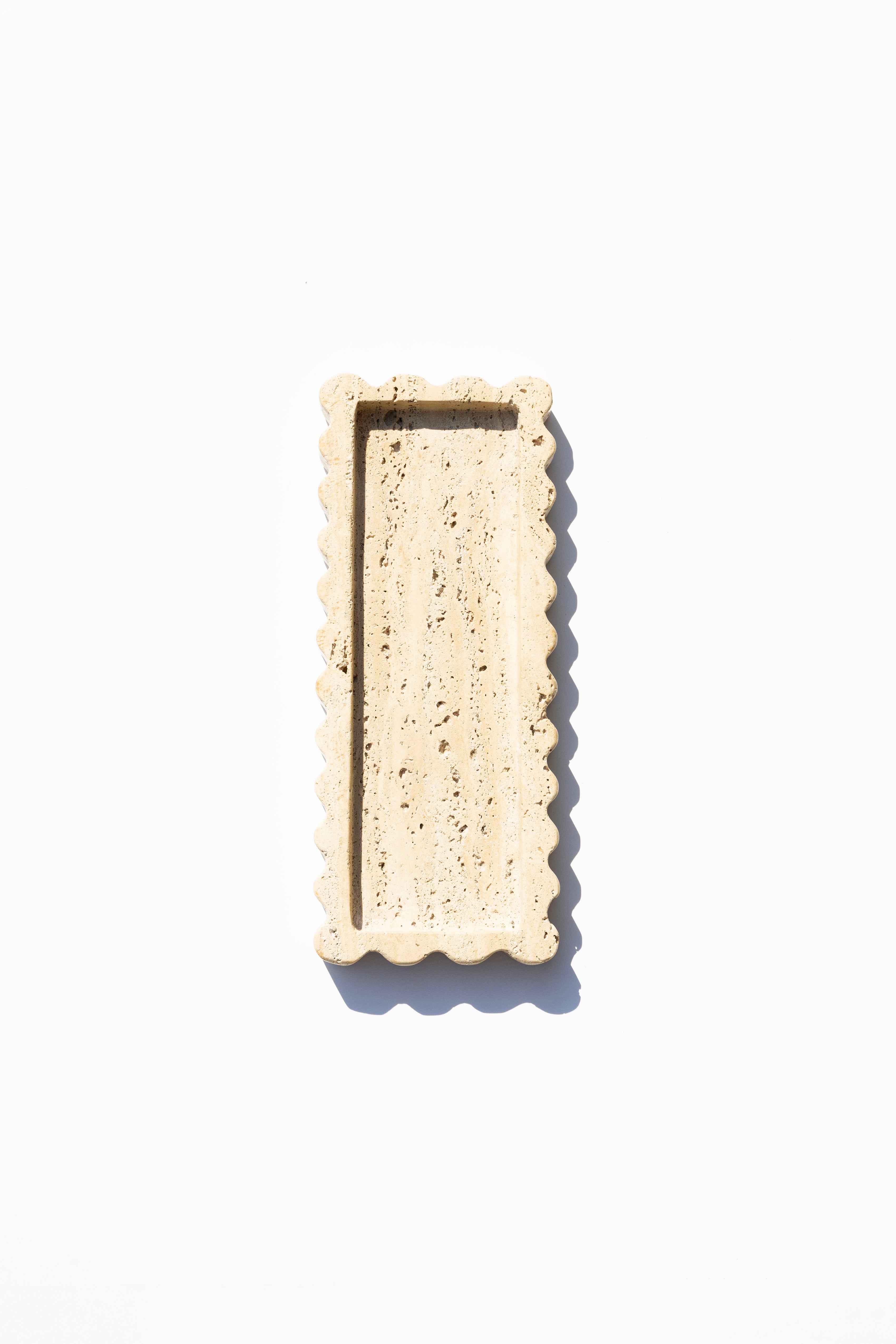 512 Tray - Travertine