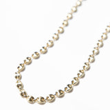 14K Satin Puffy Gucci Chain Necklace