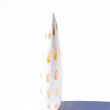 Leigh Wyatt Handblown White Murrini Sculpture