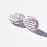 Leigh Wyatt Handblown Double Cannini Sculpture