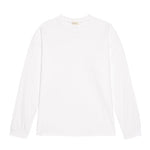 White long-sleeve shirt on a white background