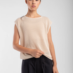 Fine Mesh Tank - Cream
