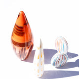 Leigh Wyatt Handblown Double Cannini Sculpture