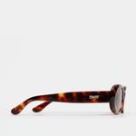 side view of Valentina Sunglasses - Havana