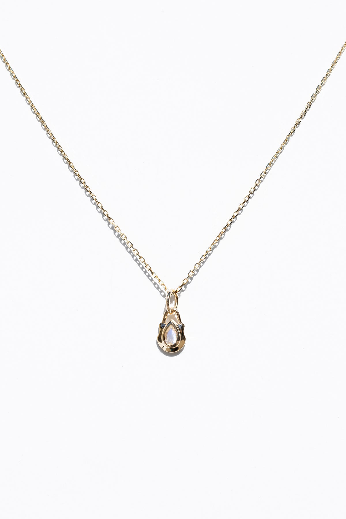 Individual image of Moonstone 14K Bezel Locket Charm
