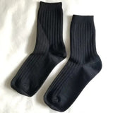 Her Socks in True Black