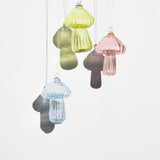 Handblown Mushroom Suncatcher