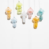 Handblown Mushroom Suncatcher